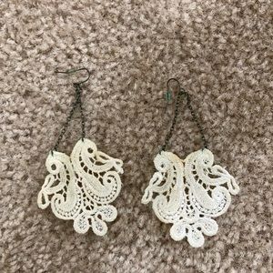 Lace earrings
